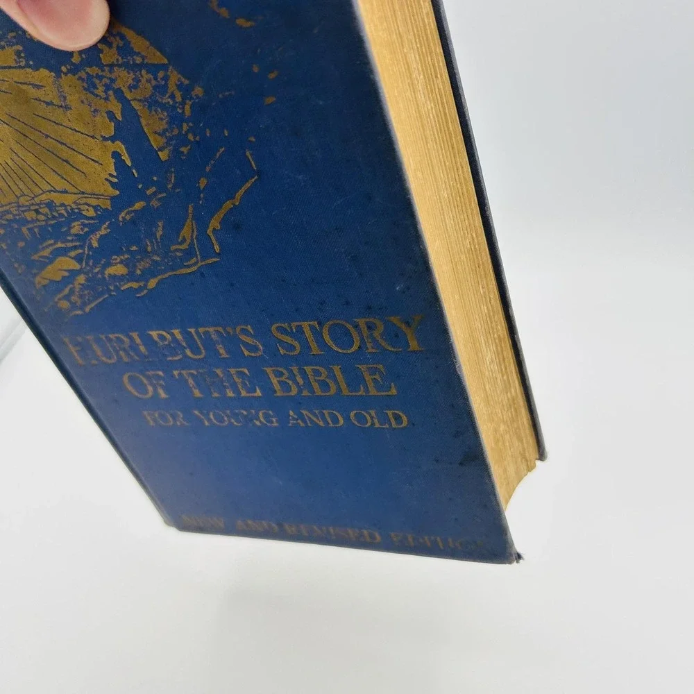 Vintage Hurlbut's Story Of The Bible Jesse Lyman Hurlbut 1932 HC Illustrated
